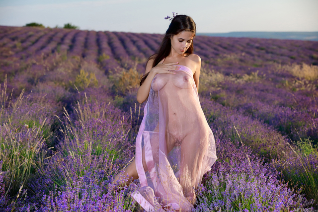 'Lavender Tits' with Martina Mink via Met-Art - Pic #6