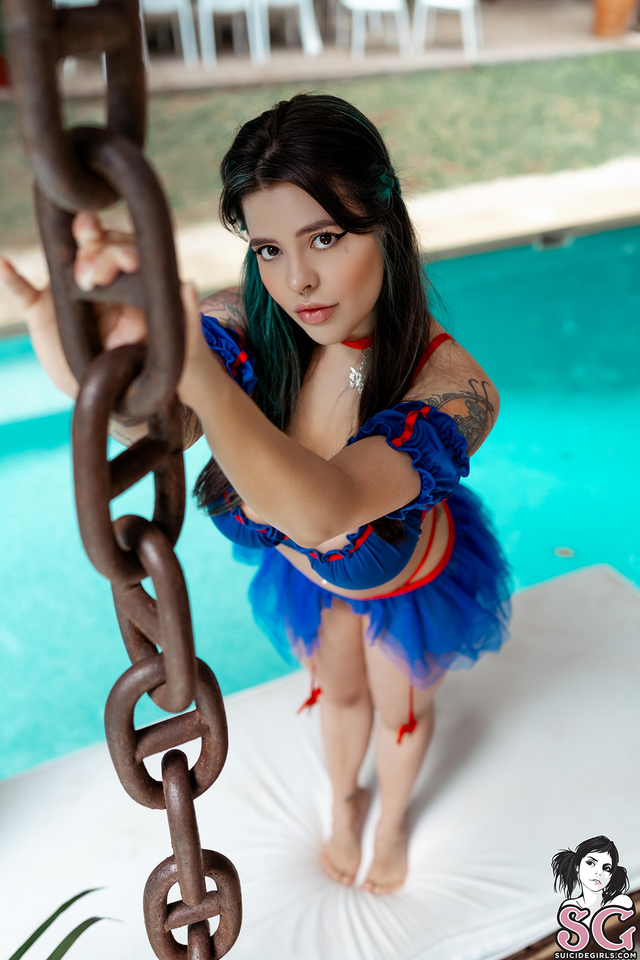 'Busty Bonita' with Bonniechloe via Suicide Girls - Pic #1