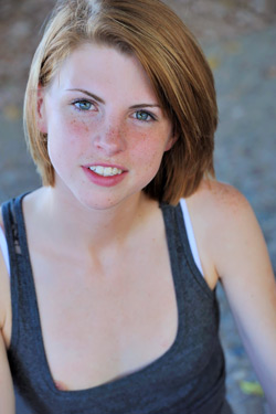 'Freckled Teen Aubrey Show Her Tits In Public' with Aubrey via FTV Girls