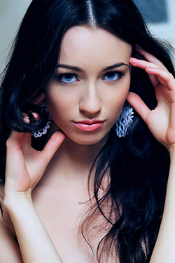 'Zsanett Tormay in Canario for Metart' with Zsanett Tormay via Met-Art