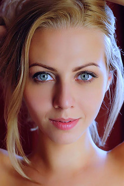 'Busty Blonde Beauty Lija Via Met-Art' with Lija via Met-Art