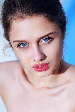 'Young Beauty Clarice Via Met-Art' with Clarice via Met-Art