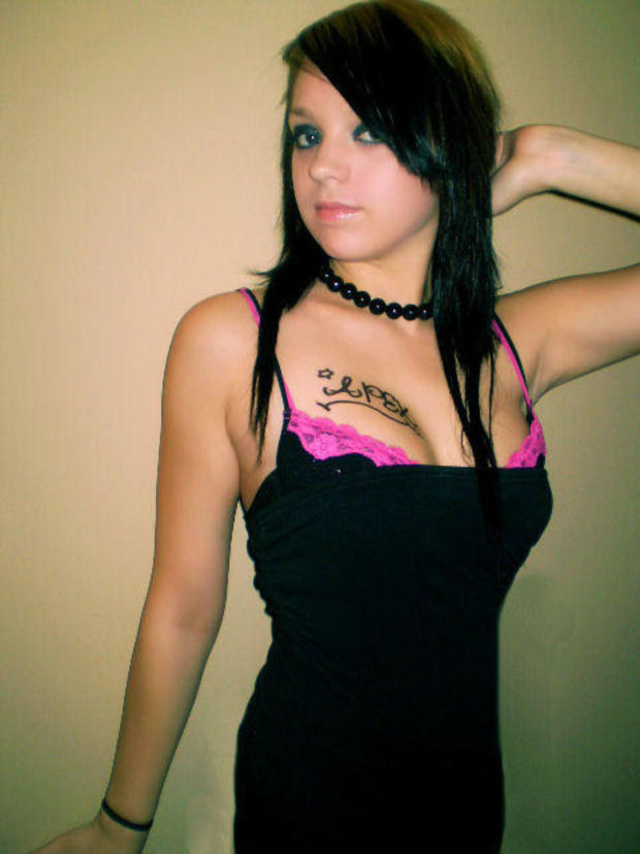 'Naughty Emo Exgirlfriends' with  via Ex GFs - Pic #8