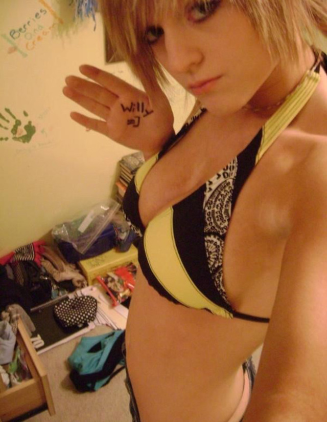 'Naughty Emo Exgirlfriends' with  via Ex GFs - Pic #9