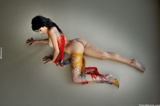 'Tamara Grace Twisted Net' with Tamara Grace via The Life Erotic - Pic #4