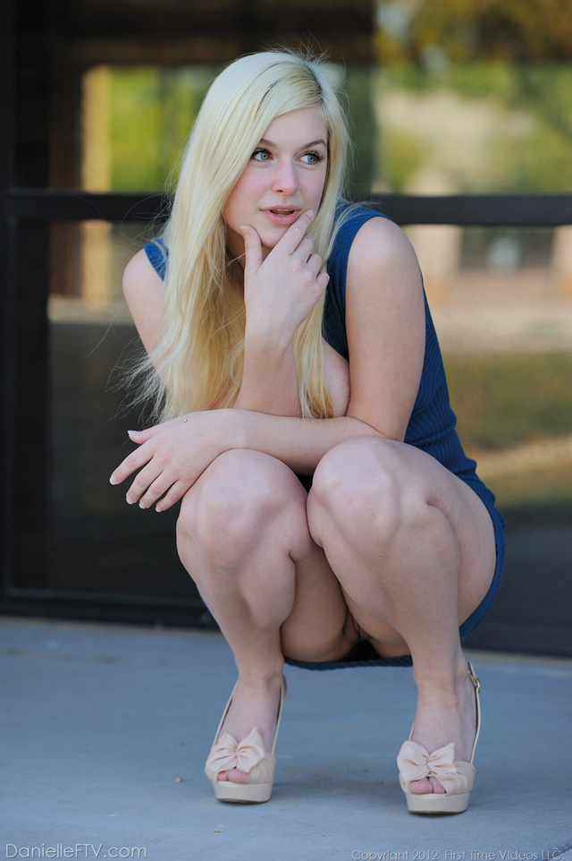 'Danielle Flashing in Public for FTV Girls' with Danielle via FTV Girls - Pic #12