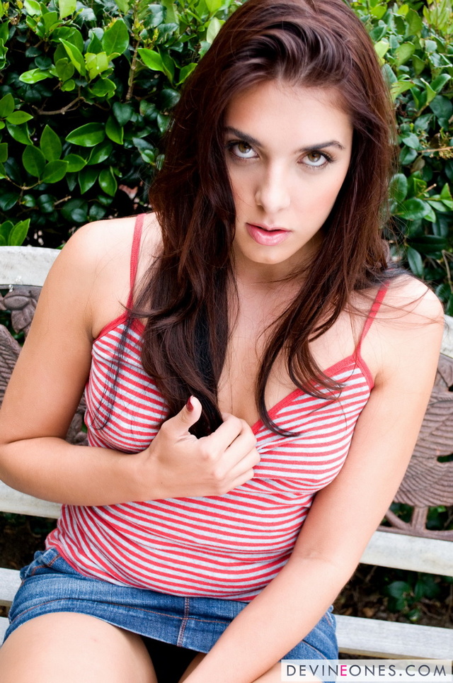 'Claire in Public Nudity for the Devine Ones' with Claire via devineones.com - Pic #1