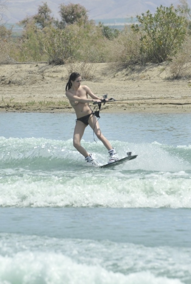'Naked Wakeboarding Babes For PlayboyTV' with Wakeboarding Babes via playboy.tv - Pic #13
