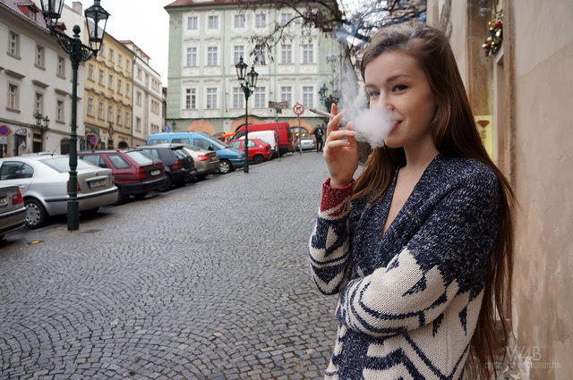 'On The Shoot With Little Emily via Watch4Beauty' with Emily Bloom via Watch4Beauty - Pic #15