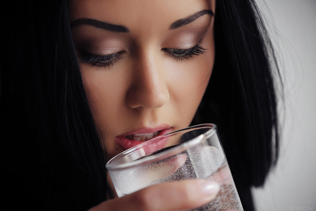 'Naughty Babe Macy B in Lace Panties via Sex-Art' with Macy B via Sexart - Pic #11