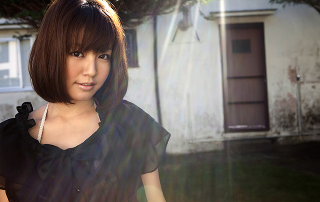 'Japanese AV Model Sayaka Isoyama in Sexy Lingerie' with Sayaka Isoyama via All Gravure - Pic #15