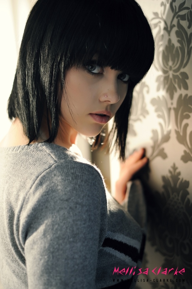 'Glamorous Teen Mellisa clarke in Black Lace Pants' with Mellisa Clarke via mellisaclarke.com - Pic #5