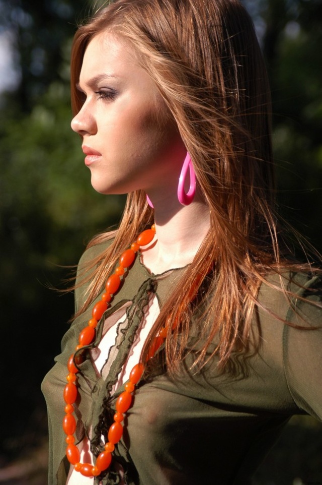 'Teen Hottie in Seethru Green Top via Zemani' with  via Zemani - Pic #3