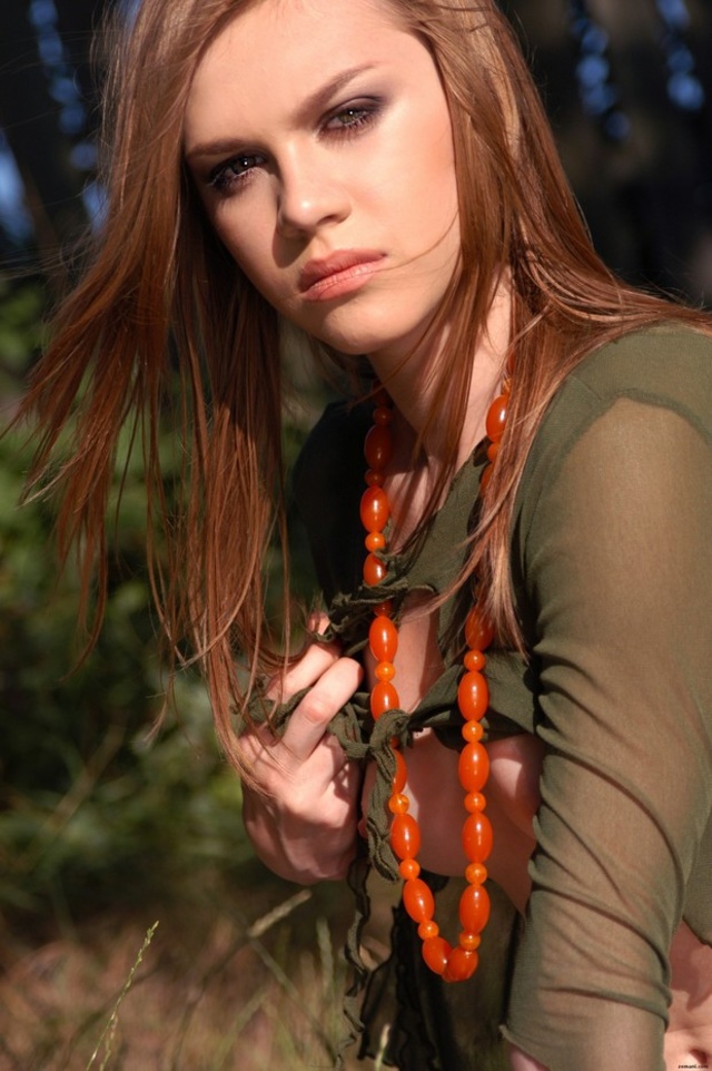'Teen Hottie in Seethru Green Top via Zemani' with  via Zemani - Pic #11
