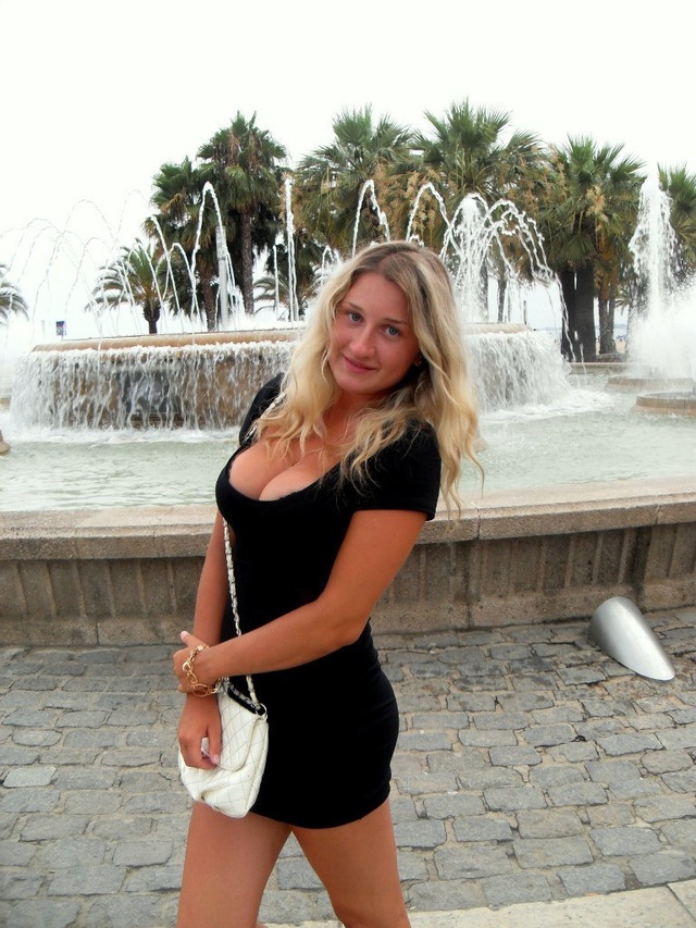 'Busty Blonde ExGf Pics' with Busty Blonde Exgf via Watch My GF - Pic #4