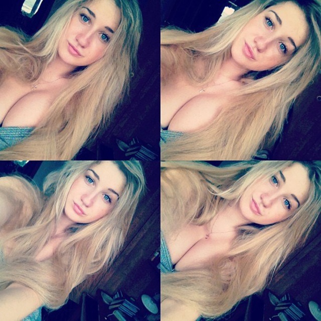 'Busty Blonde ExGf Pics' with Busty Blonde Exgf via Watch My GF - Pic #13