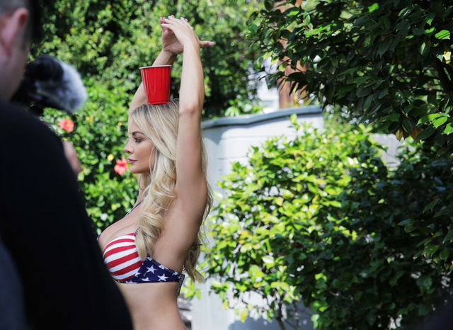 'Busty Playmate Lindsey Pelas Celebrates July 4th' with Lindsey Pelas via Playboy Plus - Pic #13