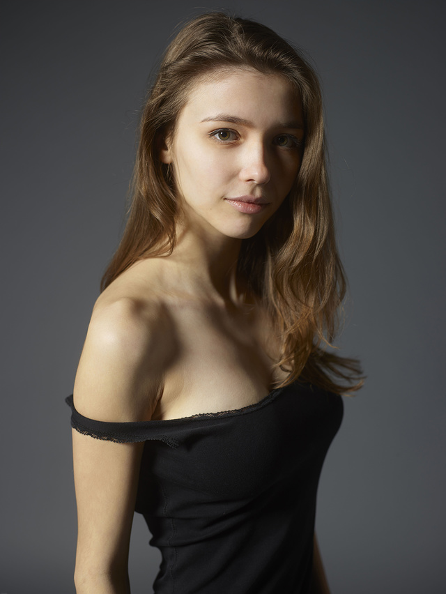 'Introducing Busty Teen Milla Via Hegre-Art' with Mila Azul via Hegre-Art - Pic #2