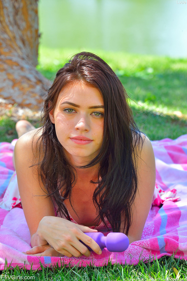 'Lucie Via FTV Girls' with Lucie via FTV Girls - Pic #12