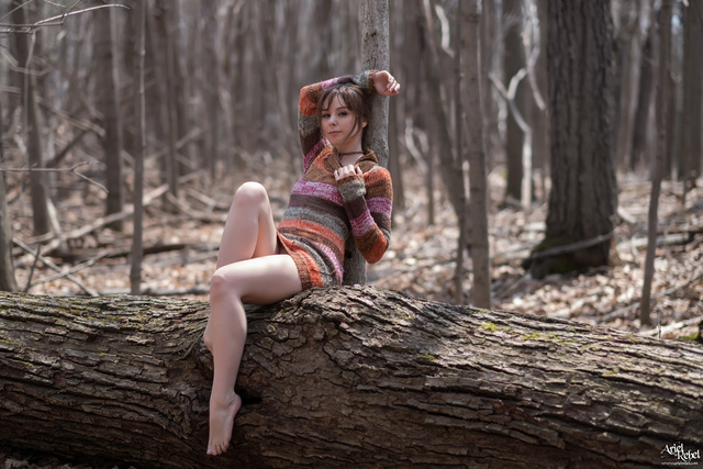 'Into The Woods' with Ariel Rebel via Ariel Rebel Official - Pic #6