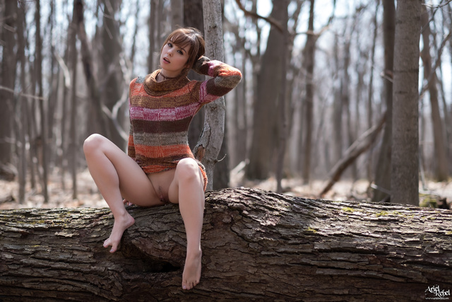 'Into The Woods' with Ariel Rebel via Ariel Rebel Official - Pic #11