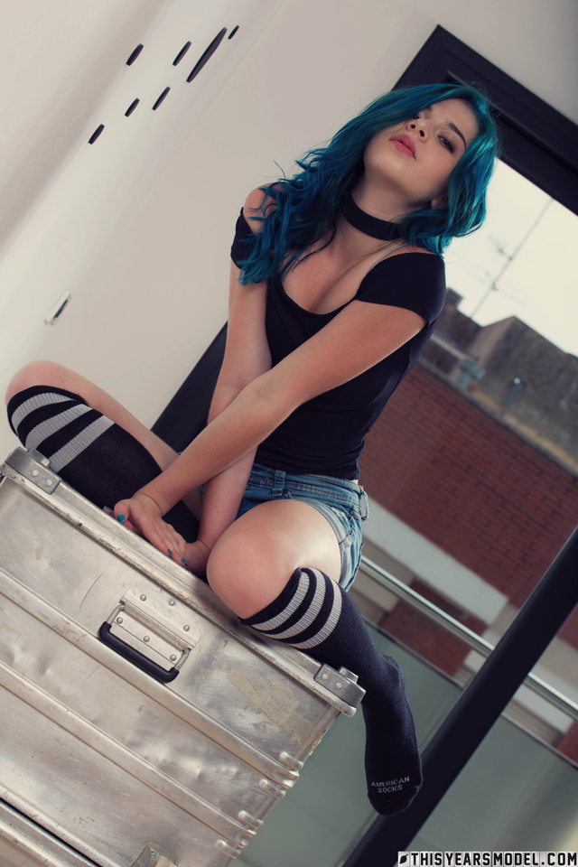 'Blue Hues' with Ivy via This Years Model - Pic #4