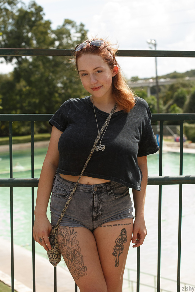 'Texas Tits' with Kelsey Berneray via Zishy - Pic #3