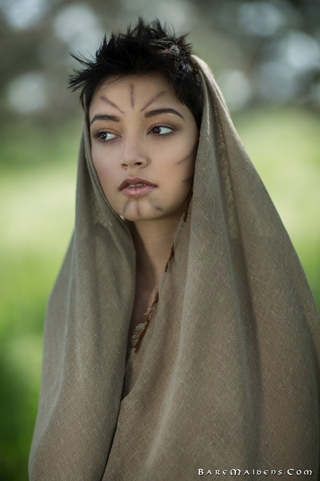 'Nude In The Woods' with Eden Aria via baremaidens.com - Pic #3