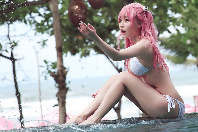 'Pink Bunny' with Mia via All Gravure - Pic #9