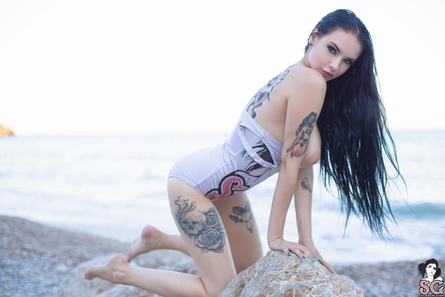 'Ocean Eyes' with Rubyalexia via Suicide Girls - Pic #5