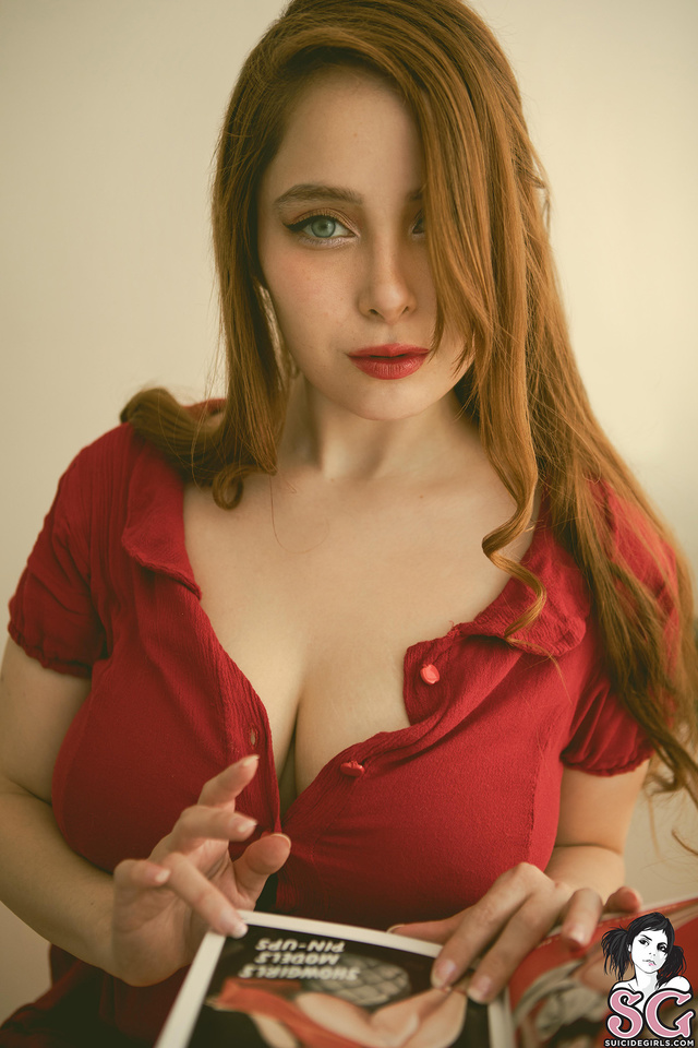 'Strawberry Pinup' with Silene via Suicide Girls - Pic #1